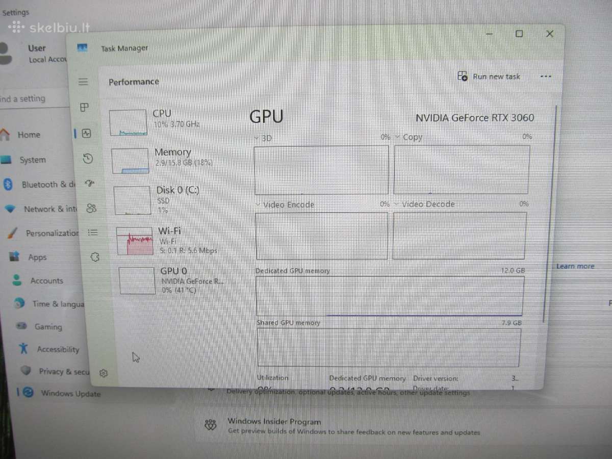 Asus Rtx3060 - nuotraukos Nr. 8