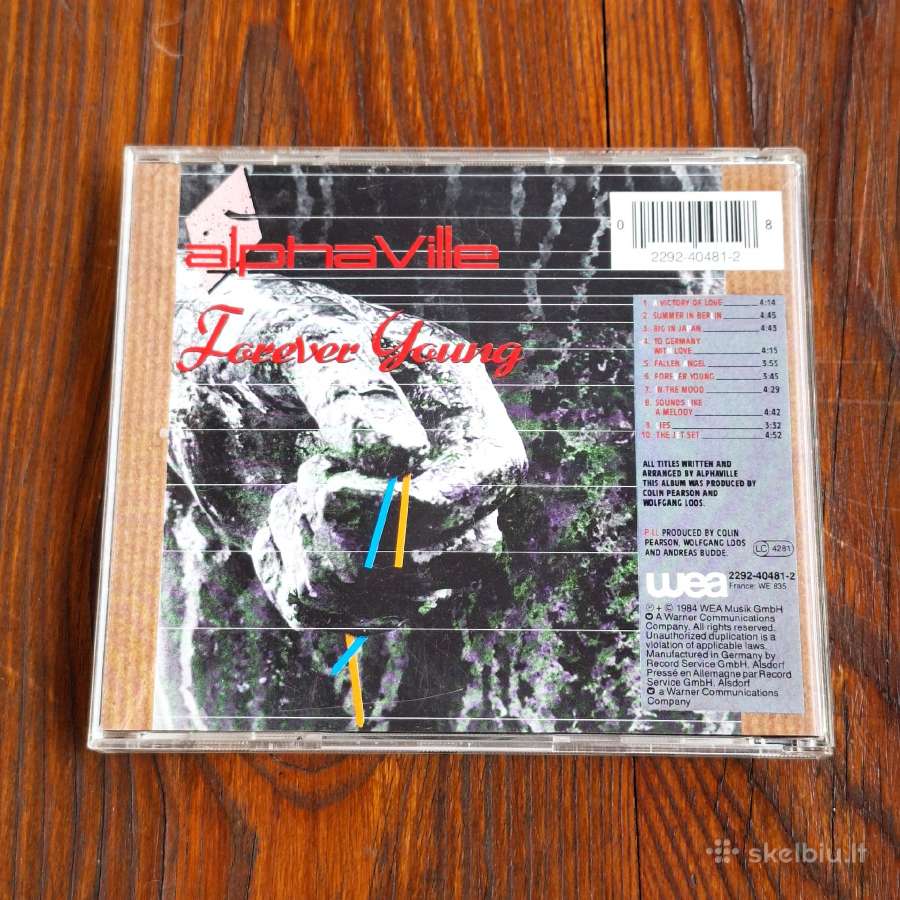 Alphaville - Forever Young (CD, Albumas) - nuotraukos Nr. 2