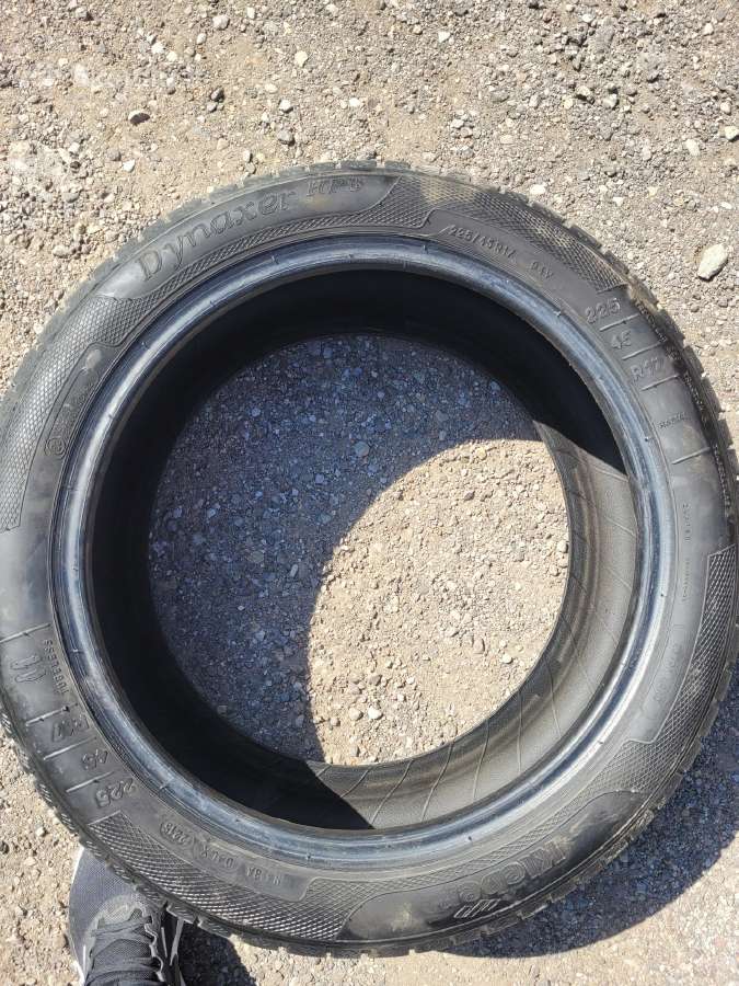 Orginalus Skoda ratlankiai r17 ir padangos 225/45 - nuotraukos Nr. 6