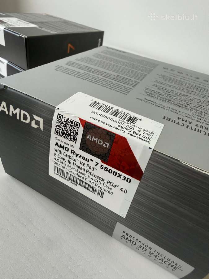 Nauji Amd Ryzen Procesoriai Cpu orginaliose dėž. - nuotraukos Nr. 3