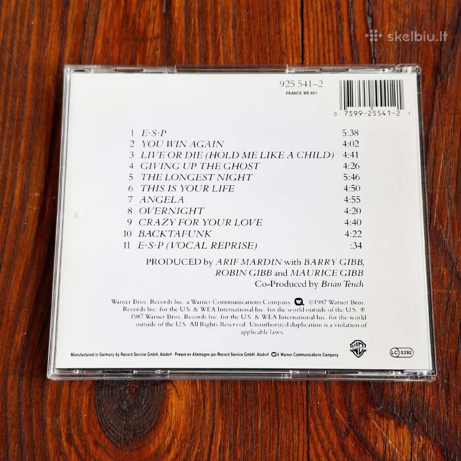 Bee Gees -esp (CD, Albumas) - nuotraukos Nr. 2