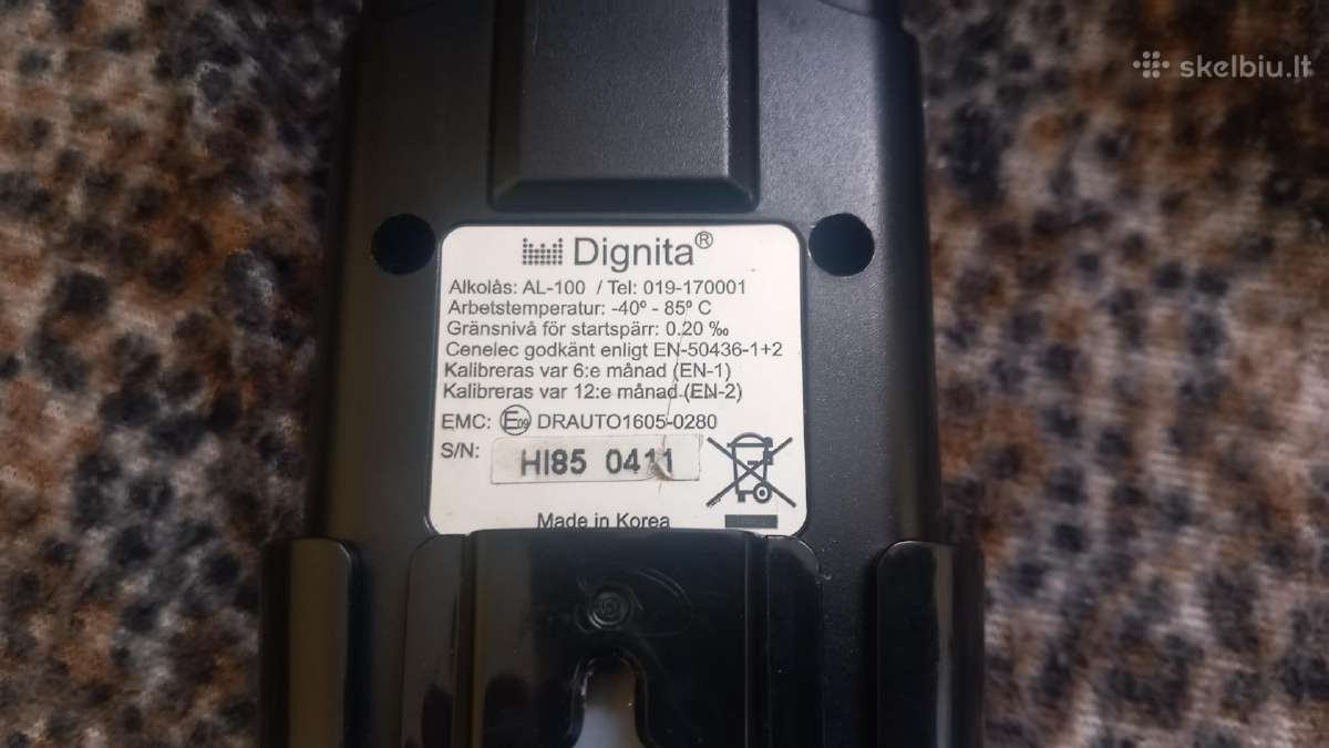 Dignita AL-100 Alkobloko Komplektas (Yra Ir Dalių) - nuotraukos Nr. 4