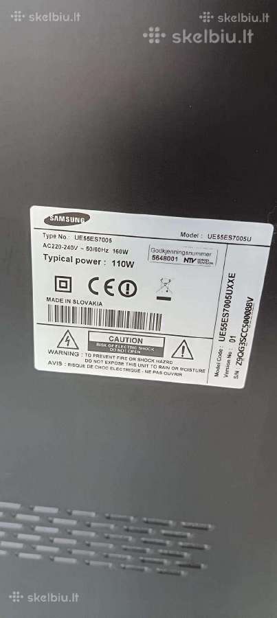 Samsung 55 - nuotraukos Nr. 4
