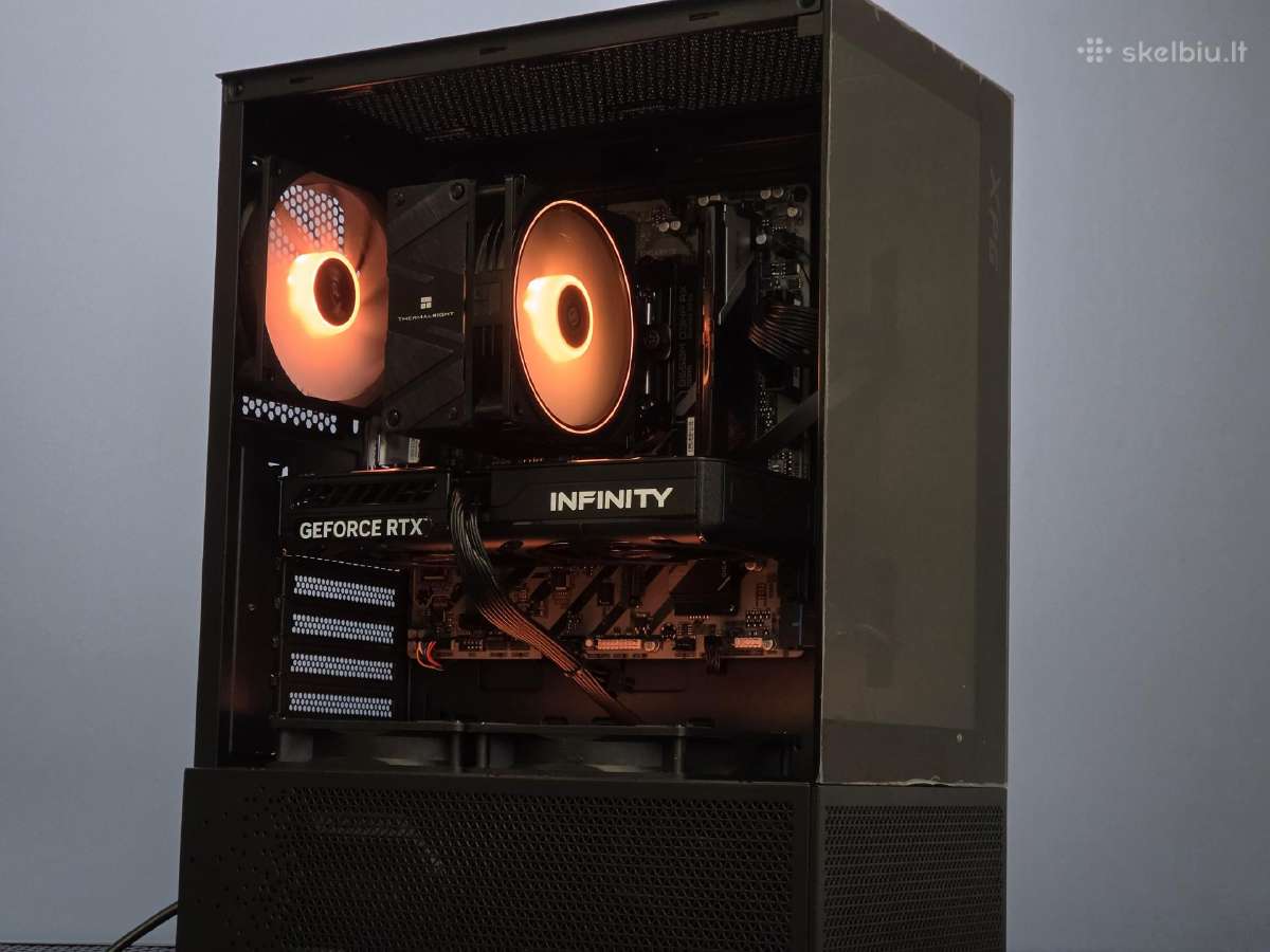 Ryzen 5 7500f su Rtx 5060, 1tb, 16gb kompiuteris - nuotraukos Nr. 4
