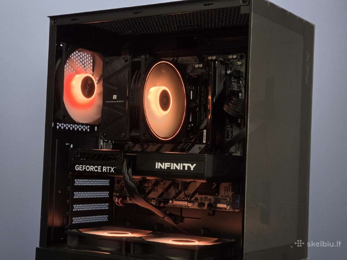 Ryzen 5 7500f su Rtx 5060, 1tb, 16gb kompiuteris - nuotraukos Nr. 5