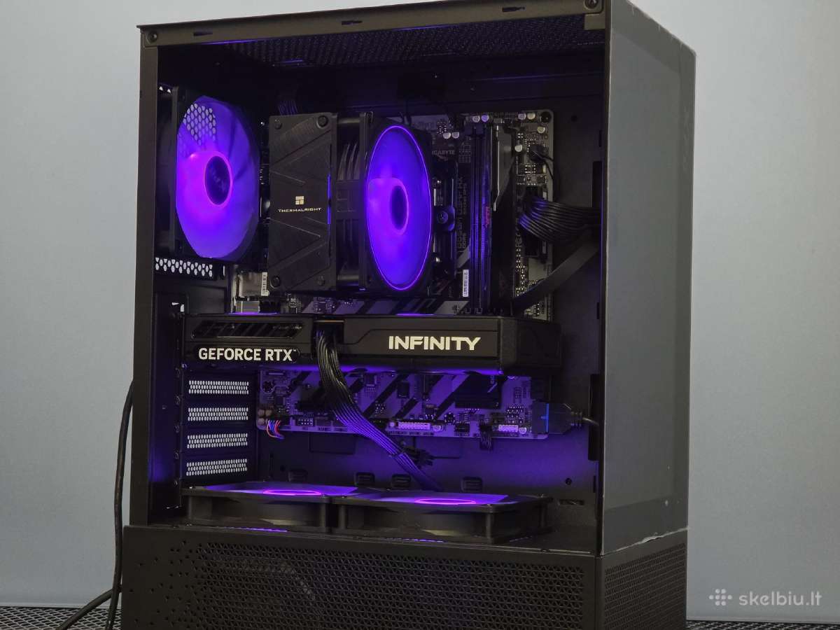 Ryzen 5 7500f su Rtx 5060, 1tb, 16gb kompiuteris - nuotraukos Nr. 6