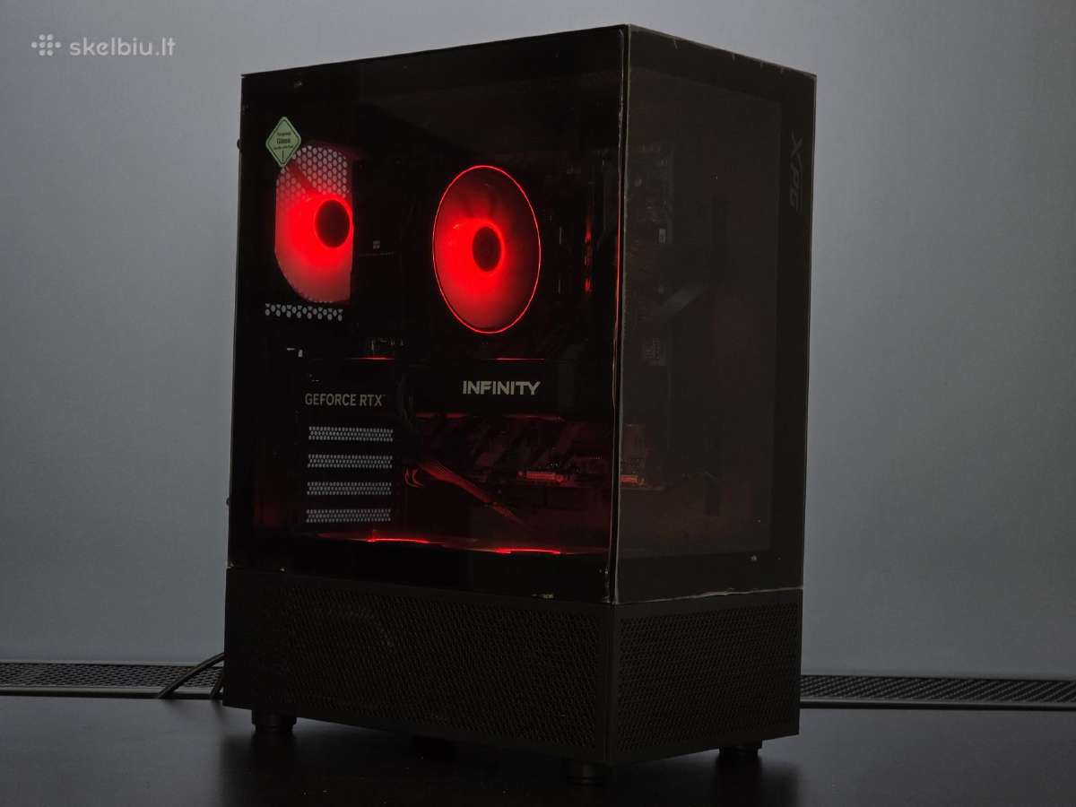 Ryzen 5 7500f su Rtx 5060, 1tb, 16gb kompiuteris - nuotraukos Nr. 9