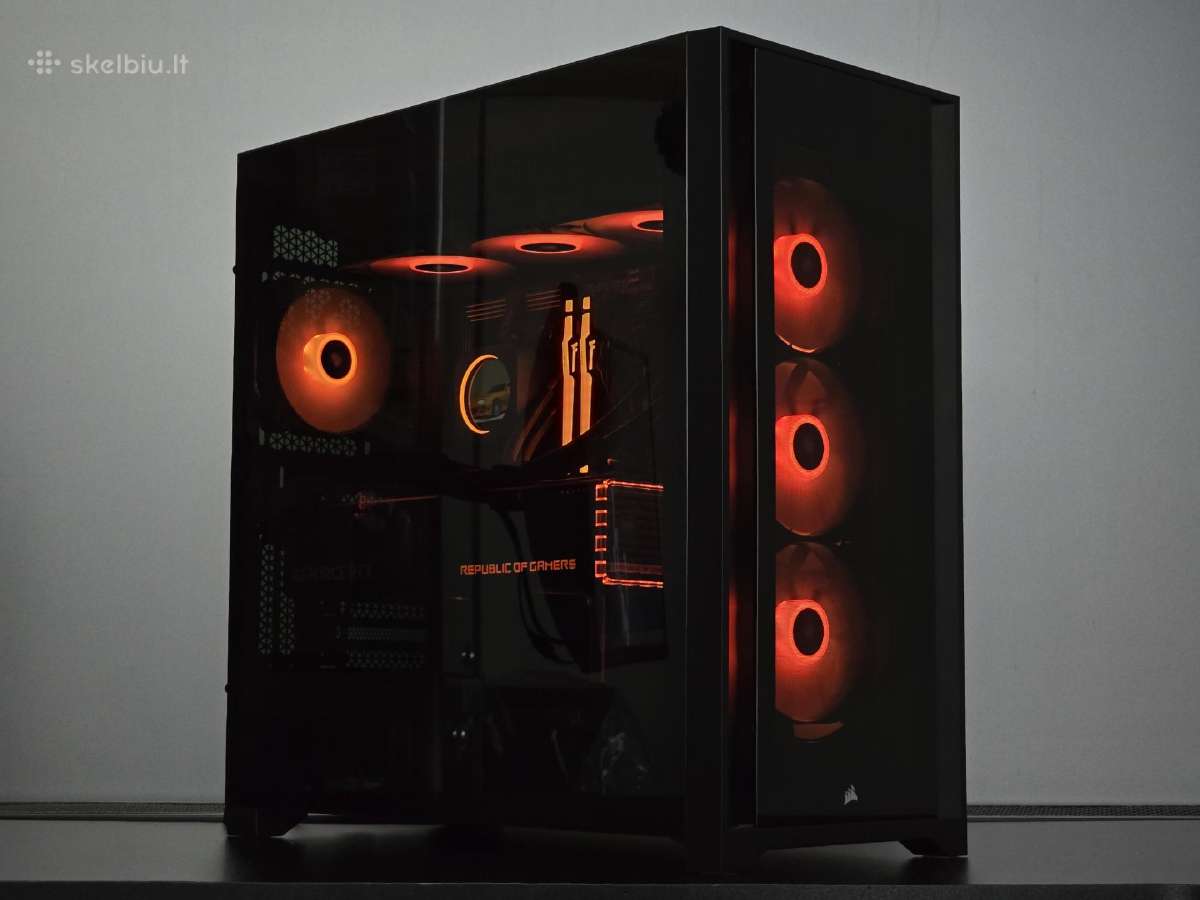 Rog Rtx 4090 24gb, 9950x3d, 64gb, 4tb Kompiuteris - nuotraukos Nr. 7