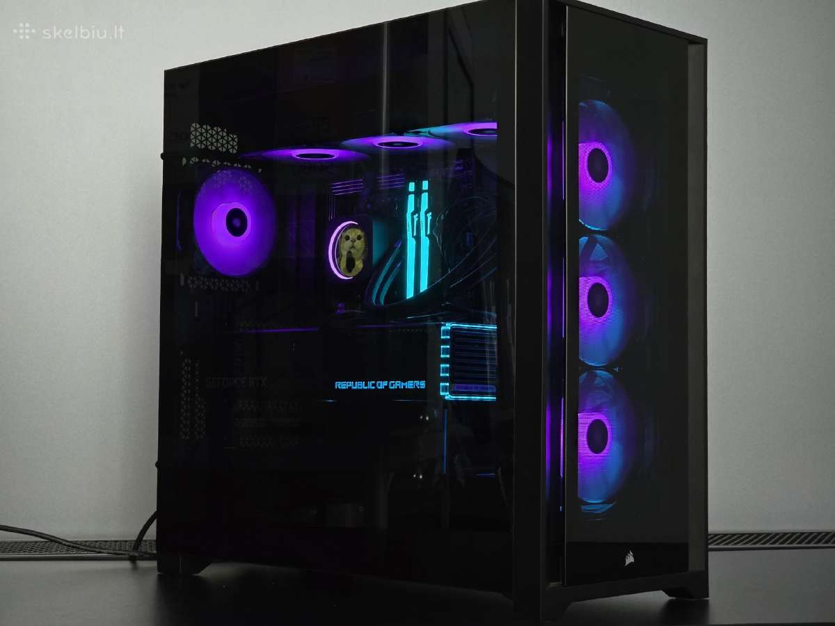 Rog Rtx 4090 24gb, 9950x3d, 64gb, 4tb Kompiuteris - nuotraukos Nr. 9