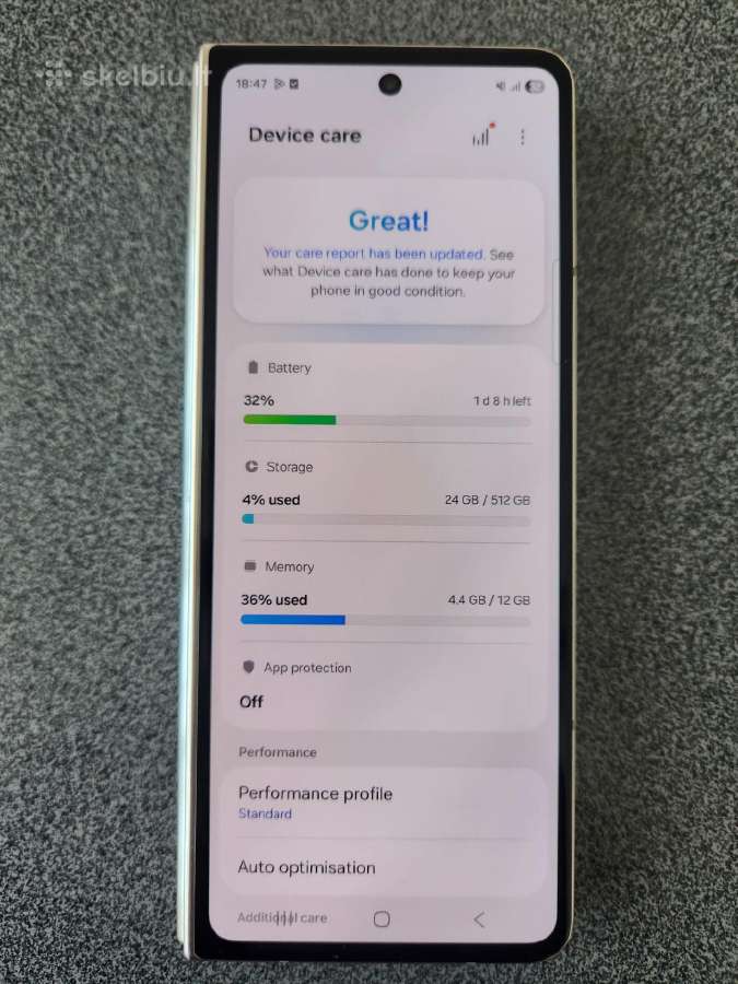 Samsung Fold 4 - nuotraukos Nr. 3