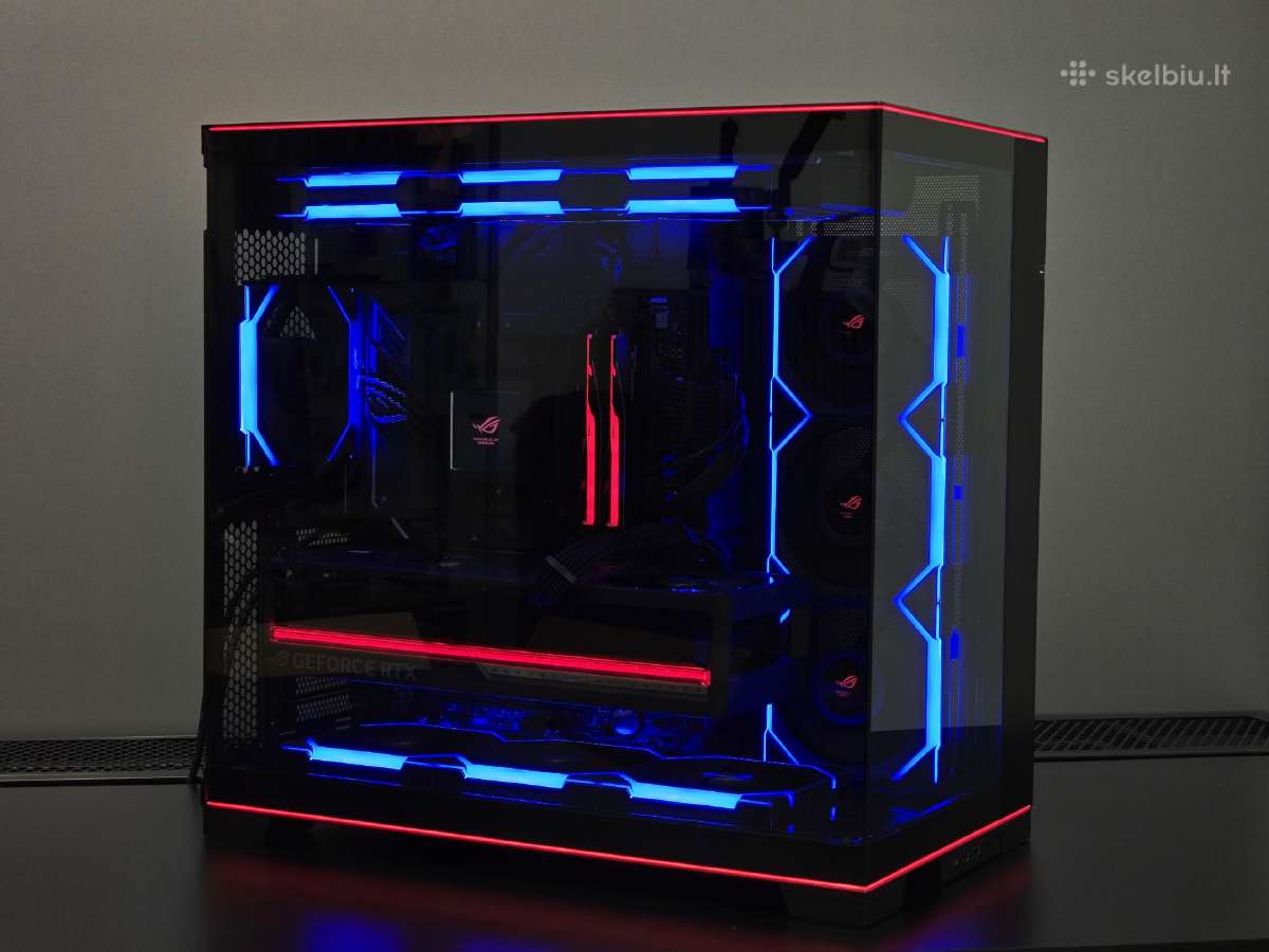 Rog Astral Rtx 5080 su Ryzen 7 9800x3d Kompiuteris - nuotraukos Nr. 2