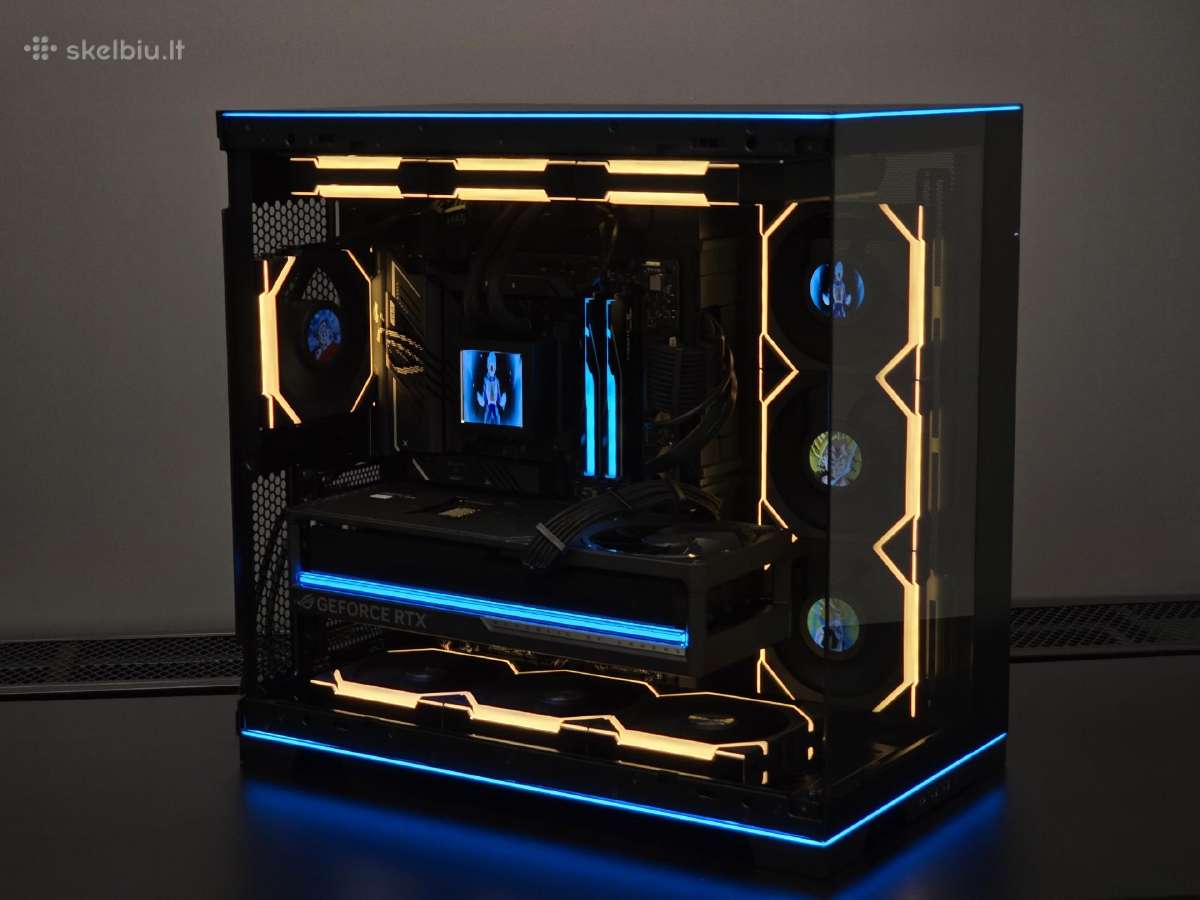 Rog Astral Rtx 5080 su Ryzen 7 9800x3d Kompiuteris - nuotraukos Nr. 4