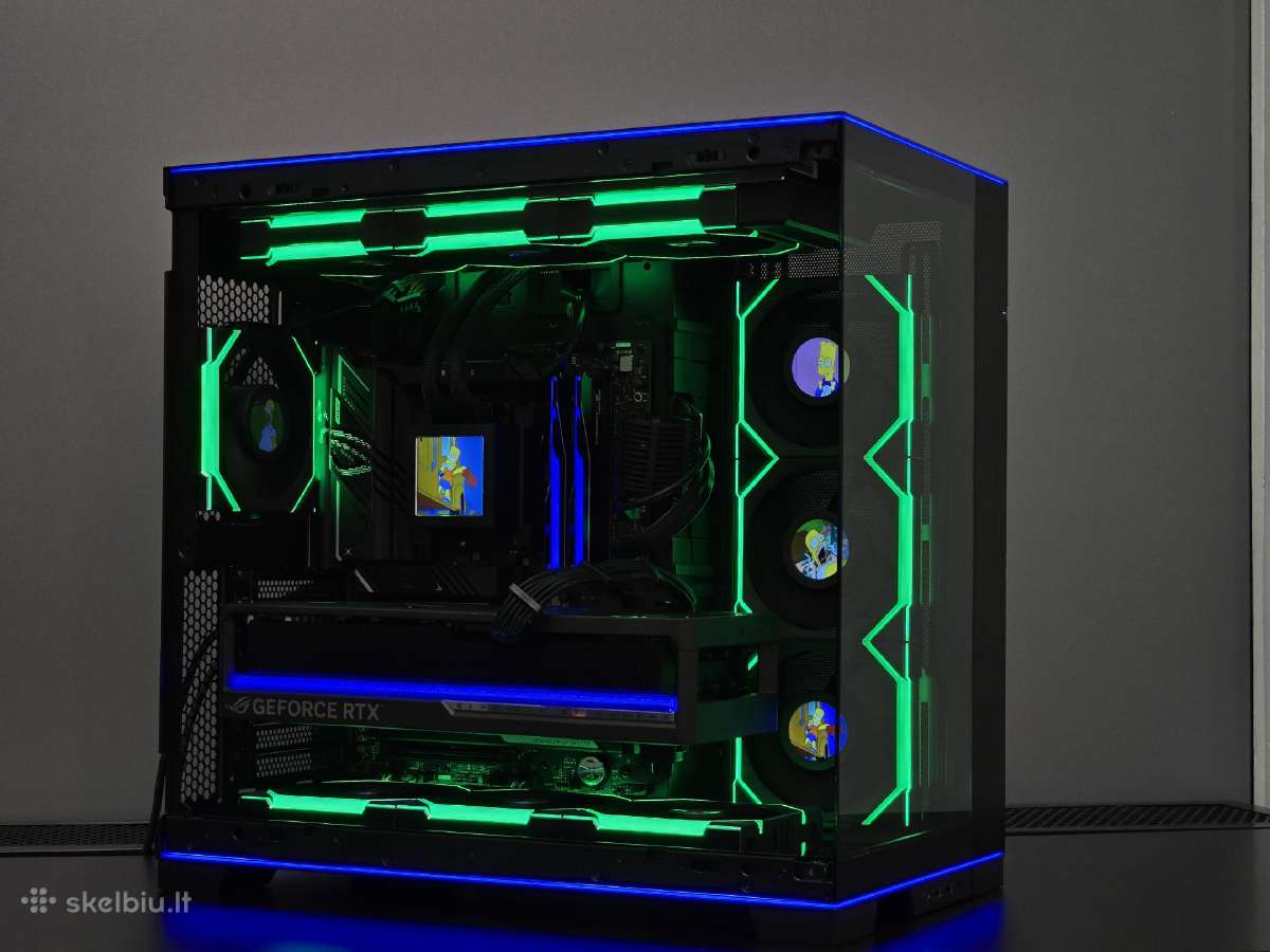Rog Astral Rtx 5080 su Ryzen 7 9800x3d Kompiuteris - nuotraukos Nr. 5