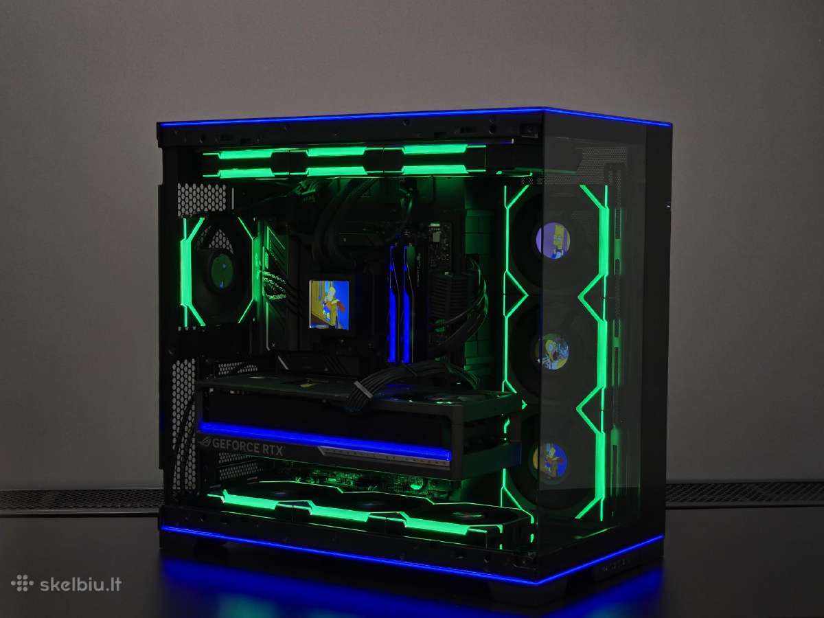 Rog Astral Rtx 5080 su Ryzen 7 9800x3d Kompiuteris - nuotraukos Nr. 6