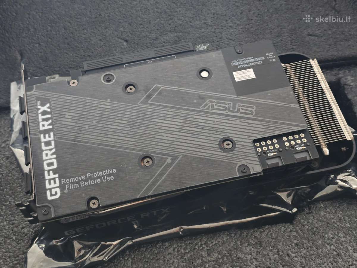 Asus Geforce Rtx 3060 Ti Dual 8 GB* - nuotraukos Nr. 3