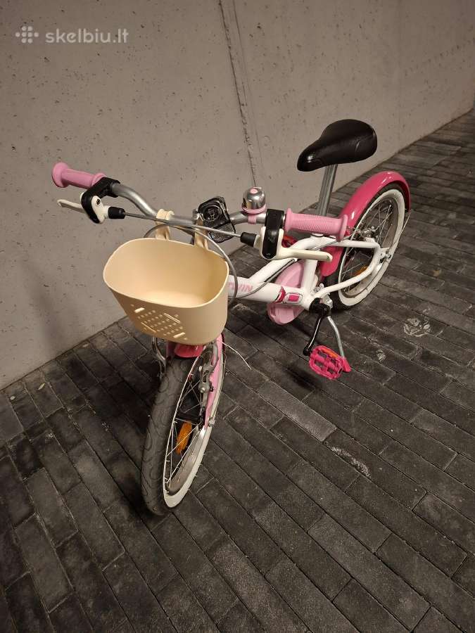 Btwin vaikiškas dviratis mergaitei - nuotraukos Nr. 3