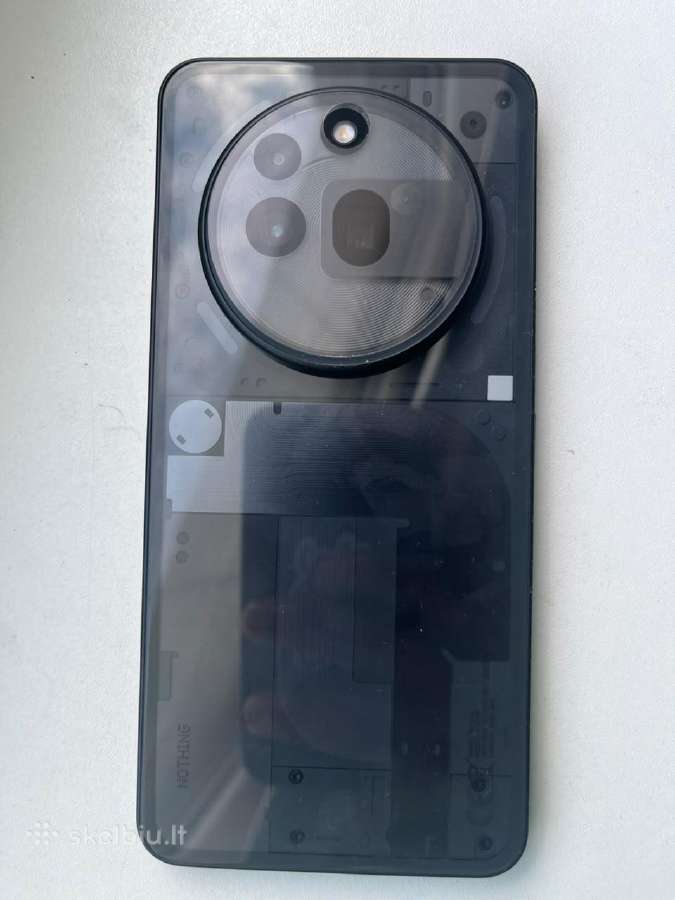 Mobile phone Nothing Phone (3a) Pro 12/256gb Grey - nuotraukos Nr. 4