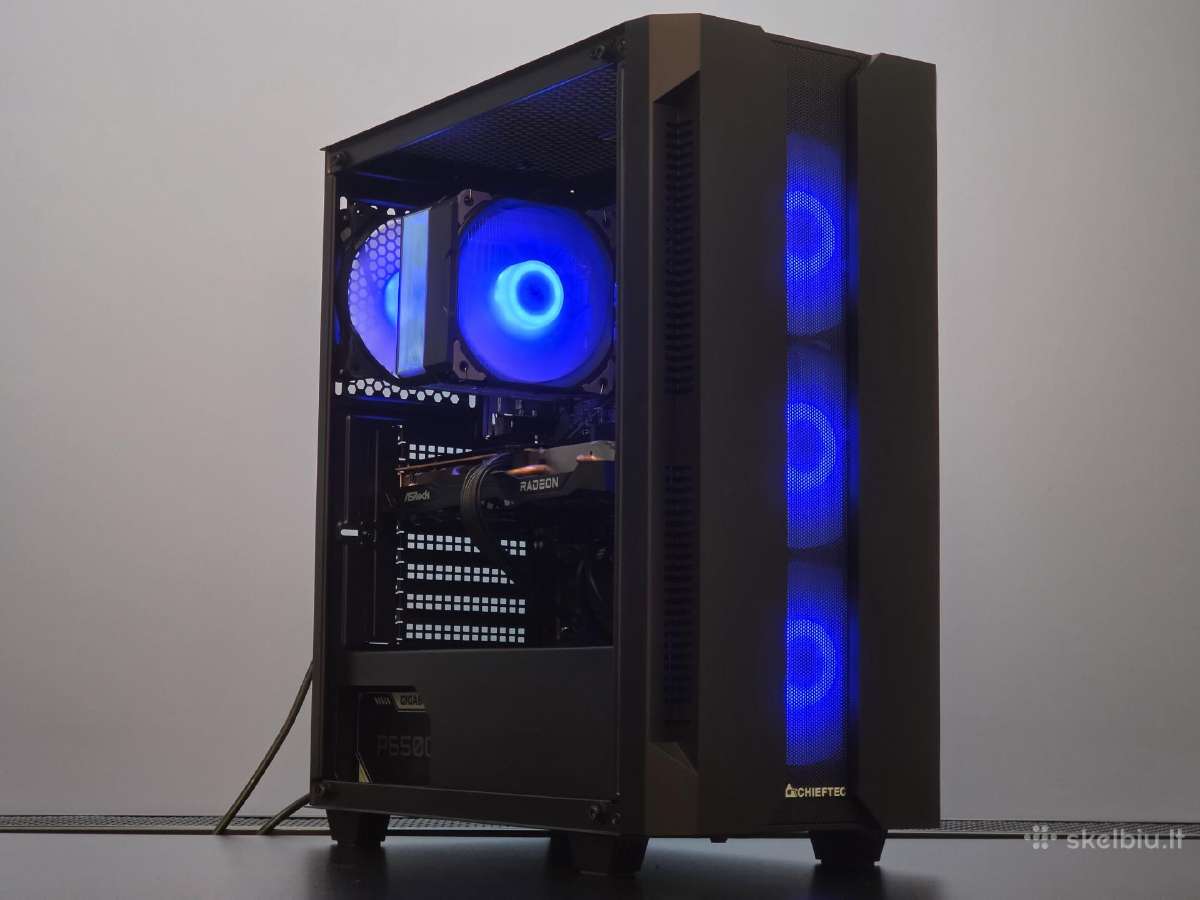 Ryzen 5 5500 Kompiuteris su Rx 6600, 16g - nuotraukos Nr. 4