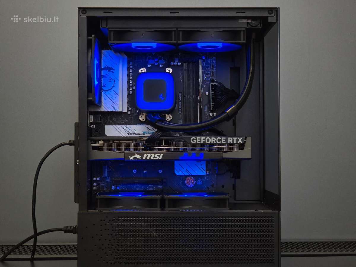 Ryzen 5 9600x kompiuteris su Rtx 5060 Ti, 16gb - nuotraukos Nr. 3