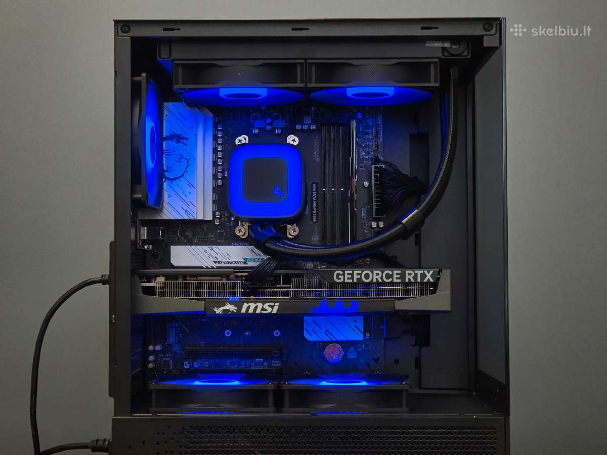 Ryzen 5 9600x kompiuteris su Rtx 5060 Ti, 16gb - nuotraukos Nr. 4