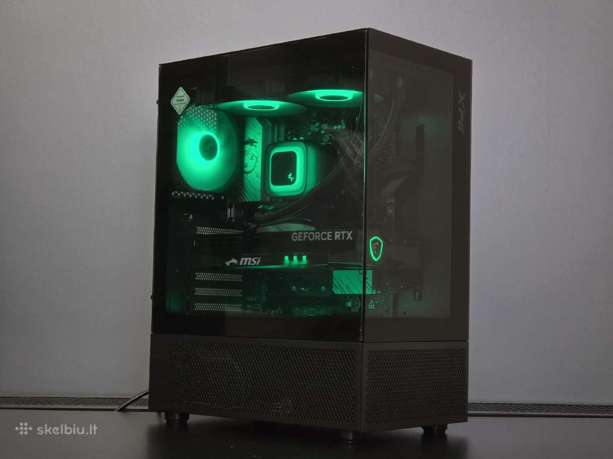 Ryzen 5 9600x kompiuteris su Rtx 5060 Ti, 16gb - nuotraukos Nr. 7