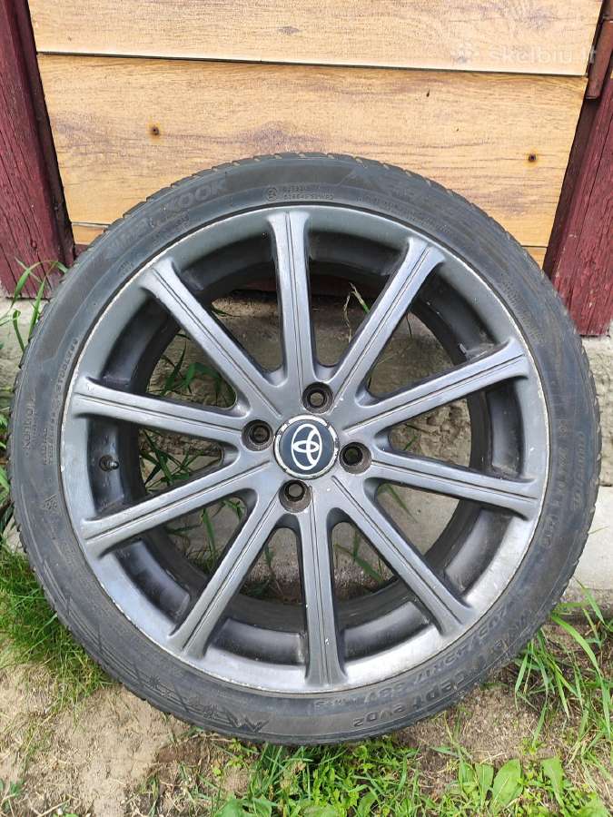 Grafitiniai R17 ratlankiai (4x100, Et42, 7j) - nuotraukos Nr. 3