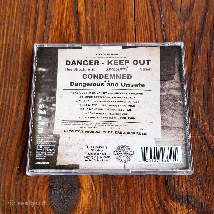 Eminem - The Marshall Mathers Lp2 (CD, Albumas) - nuotraukos Nr. 2