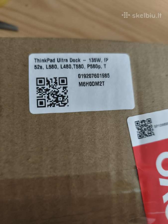 Lenovo doking station "Thinkpad Ultra Dock -135w" - nuotraukos Nr. 3