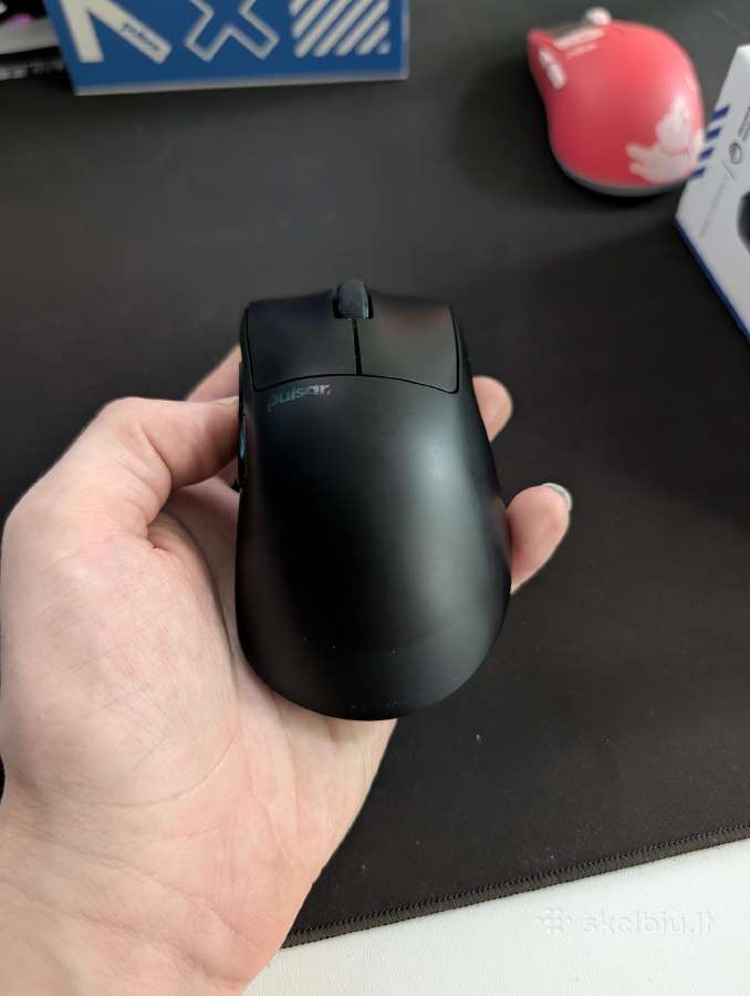 Pulsar Xlite V4 Size 2 Black Pelė - nuotraukos Nr. 2