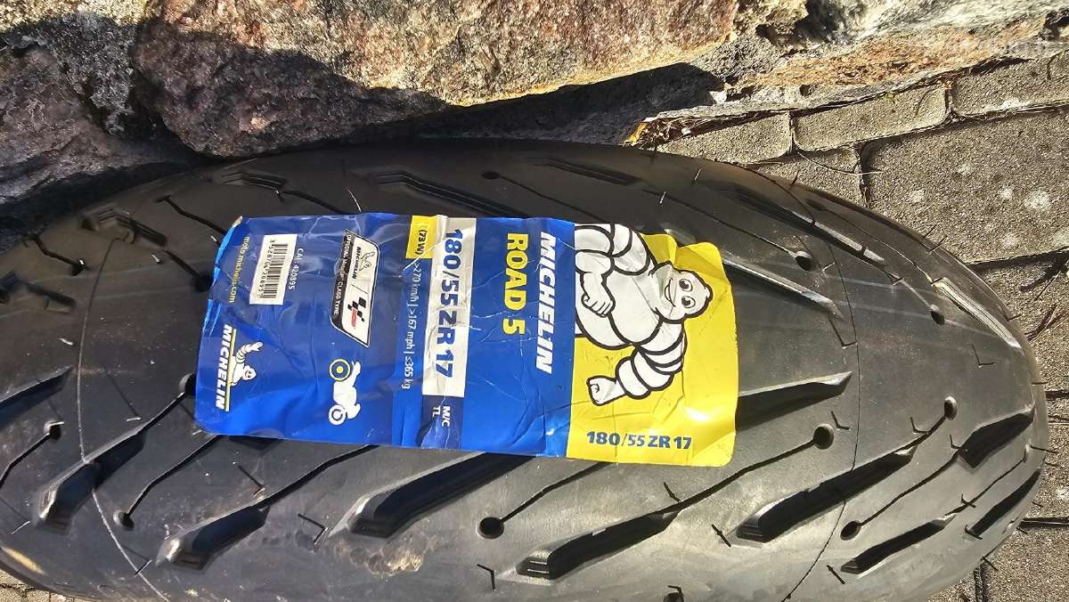 Michelin Road 5 padangos R17 180 55 R17 120 70 - nuotraukos Nr. 3