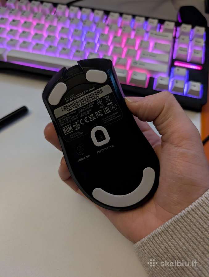 Razer Deathadder v3 Pro - nuotraukos Nr. 2