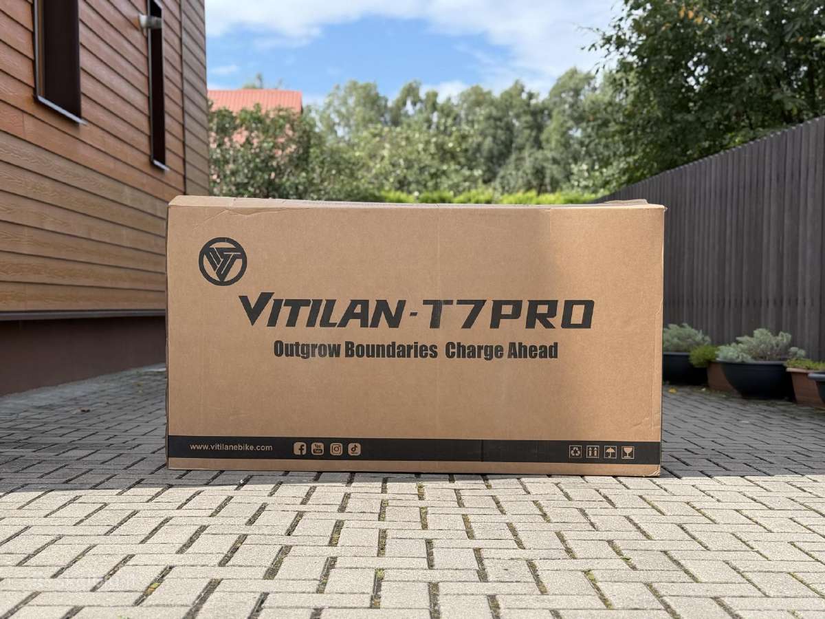 Vitilan T7 Pro elektrinis dviratis Naujas - nuotraukos Nr. 9