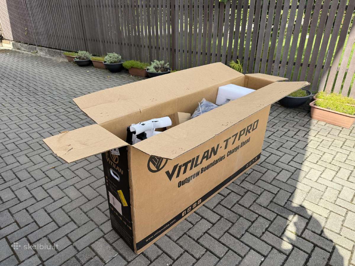 Vitilan T7 Pro elektrinis dviratis Naujas - nuotraukos Nr. 11