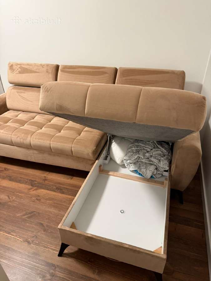 Kampas sofa-lova - nuotraukos Nr. 4