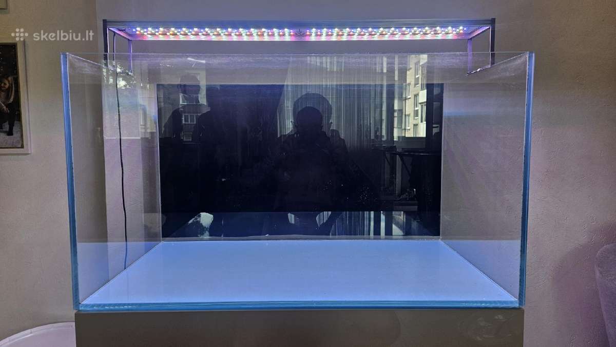 Akvariumas 90x50x50 ir spintelė pristaikyta jam - nuotraukos Nr. 8