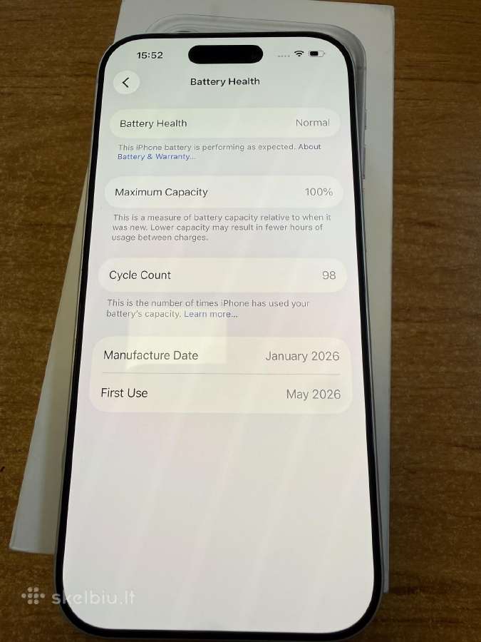 iPhone 17pro 256gb - nuotraukos Nr. 9