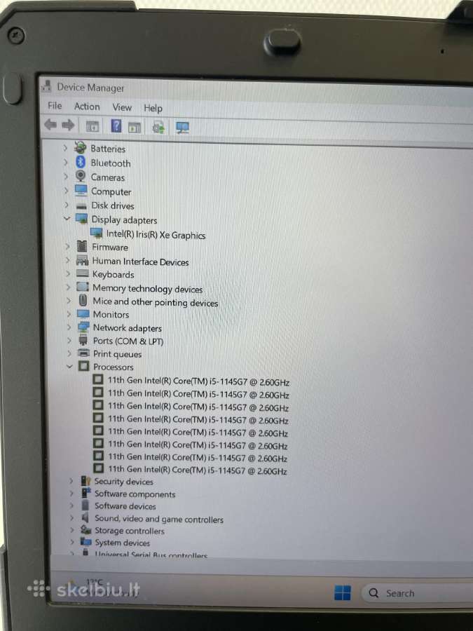 Dell Latitude 5430 i5-1145g7 16 GB RAM 256 GB SSD - nuotraukos Nr. 8