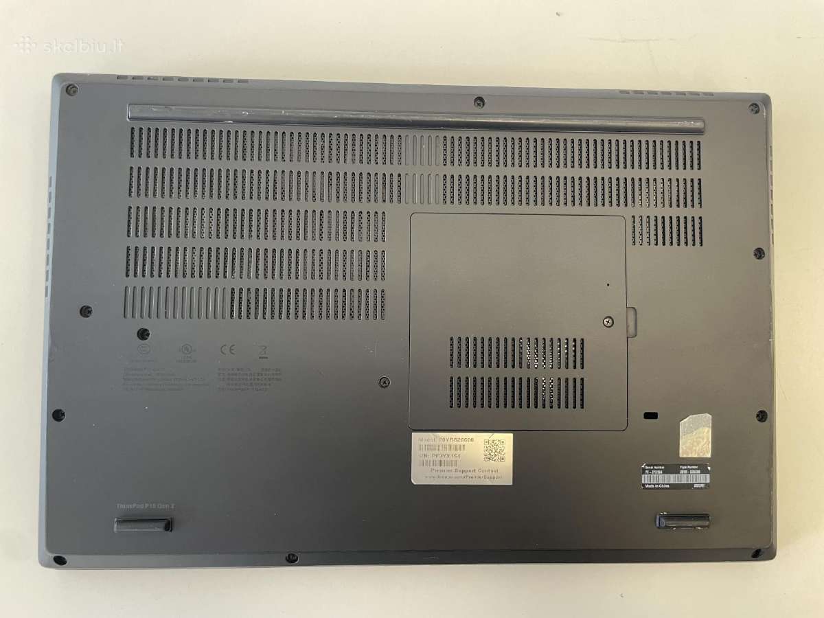 Lenovo Thinkpad P15 Gen 2 i7-11850h 16gb 512gb SSD - nuotraukos Nr. 6