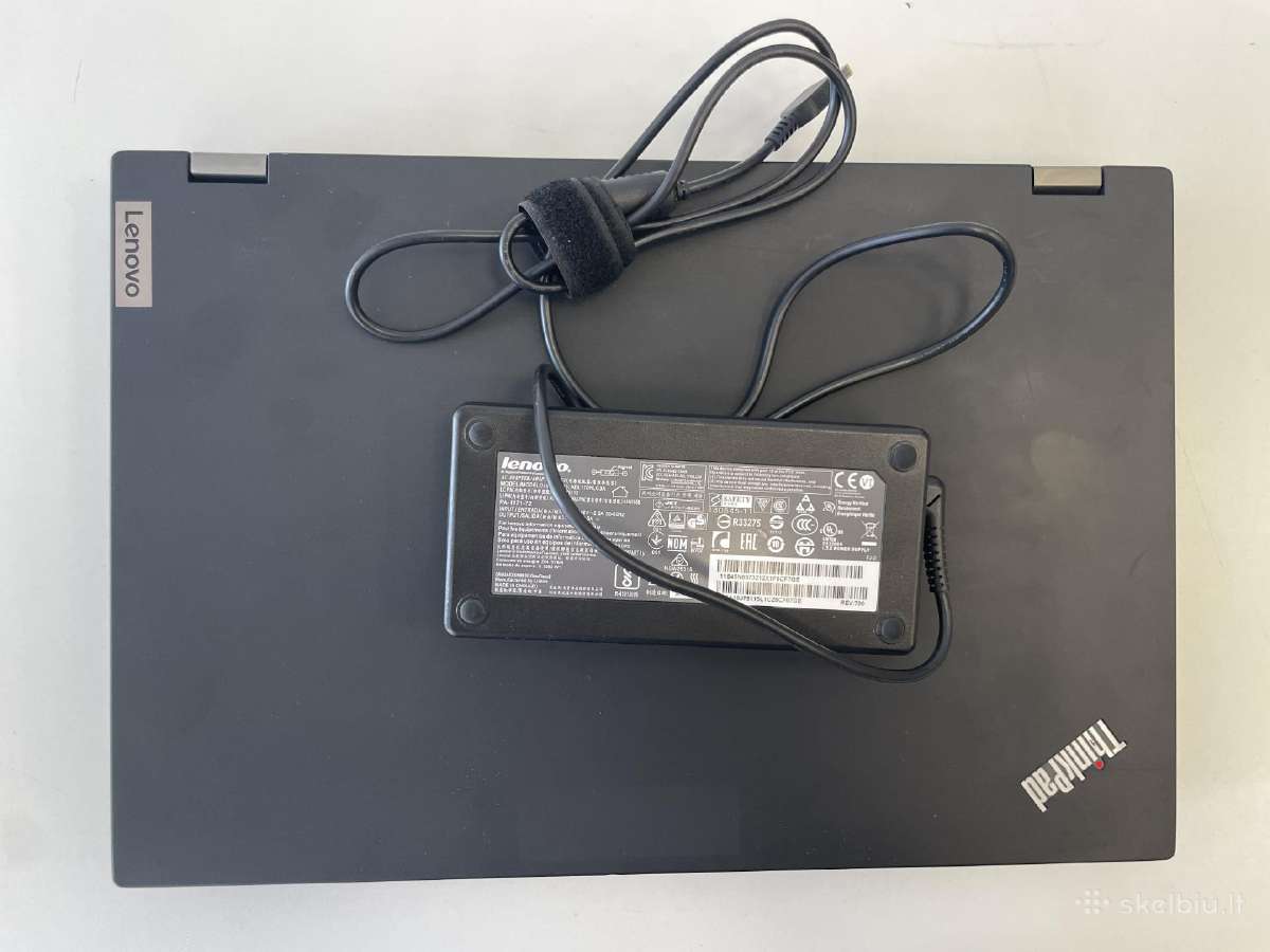 Lenovo Thinkpad P15 Gen 1 i7-10850 16gb 512gb SSD - nuotraukos Nr. 2