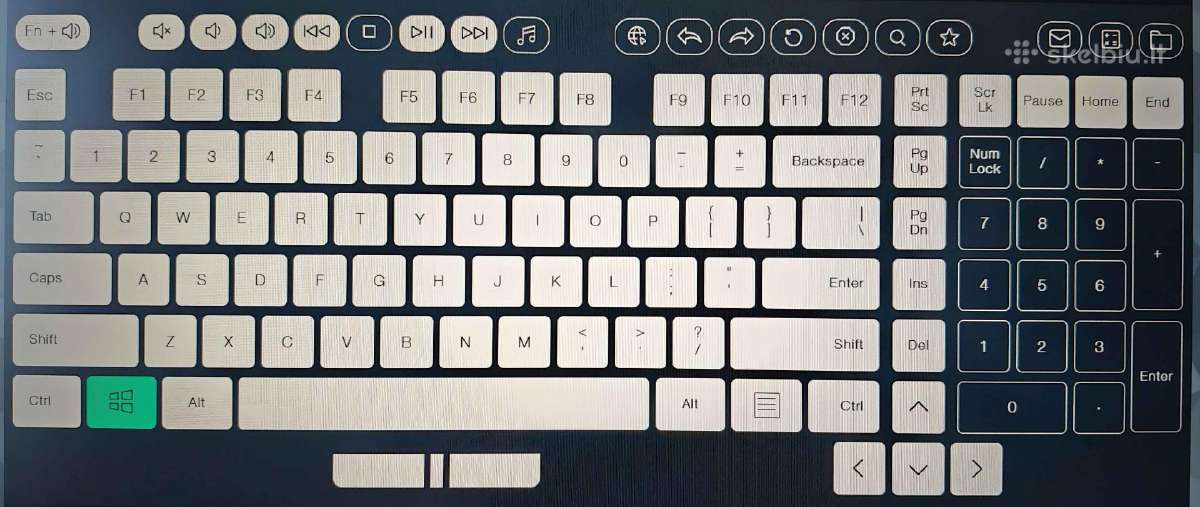 Hyperx Alloy Origins Core žaidimų klaviatūra - nuotraukos Nr. 8