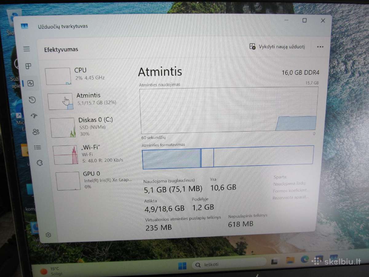 Hp Elitebook 840 G8 - nuotraukos Nr. 7