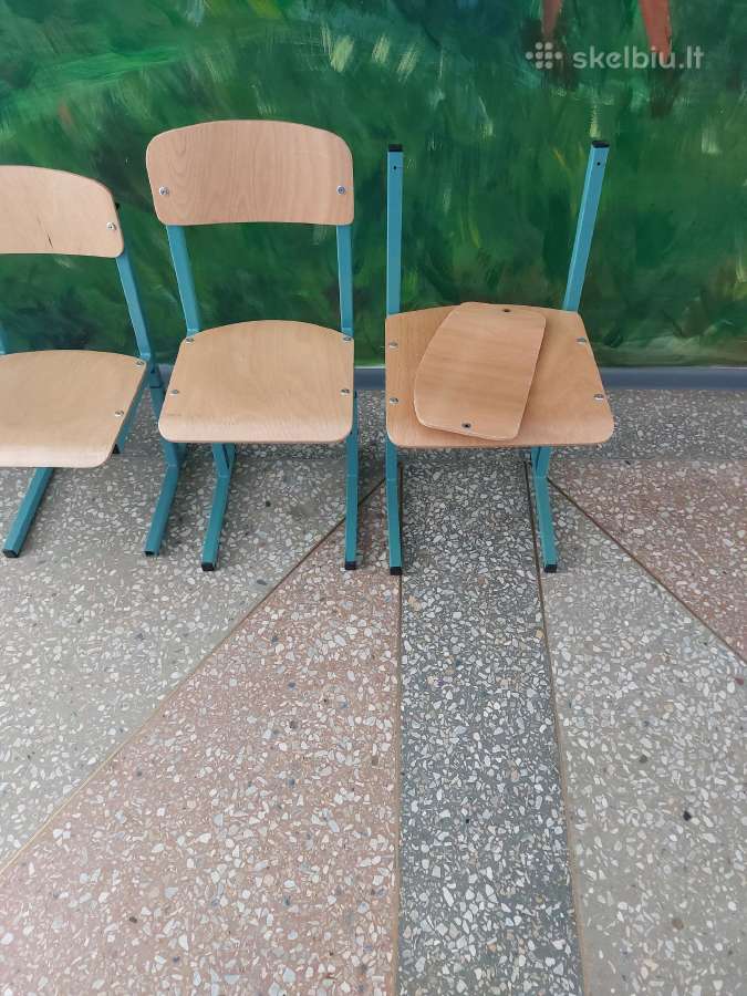 Mokykliniai baldai - nuotraukos Nr. 3