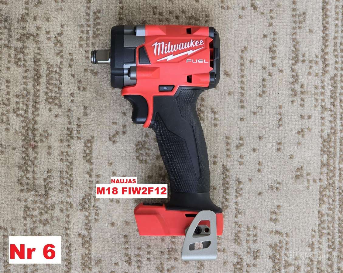 Milwaukee veržliasukis daug modelių - nuotraukos Nr. 7