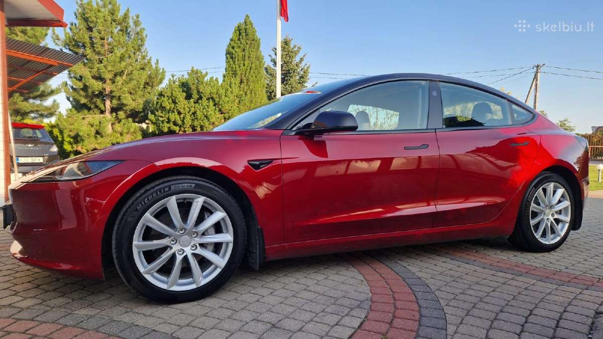 Tesla model 3 2025 ratai - nuotraukos Nr. 2
