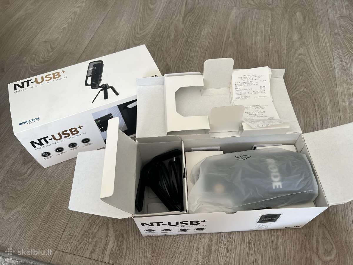 Rode Nt-usb+ su garantija - nuotraukos Nr. 2