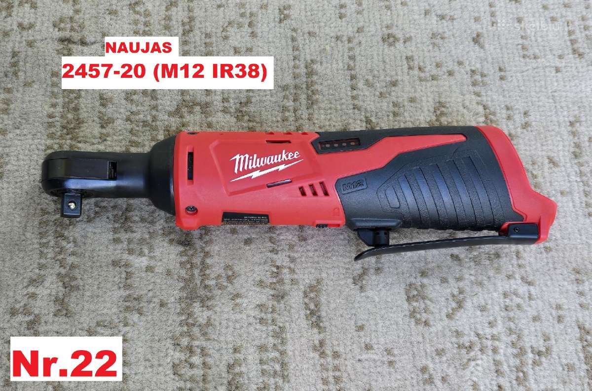 Milwaukee veržliasukis daug modelių - nuotraukos Nr. 15