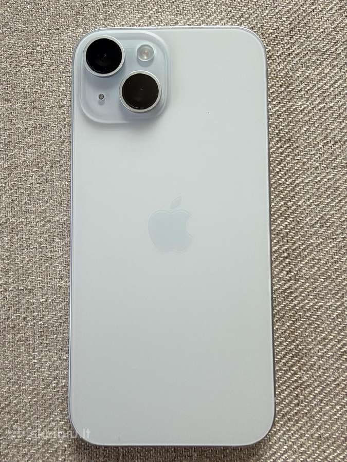 iPhone 15 128 GB blue - nuotraukos Nr. 4