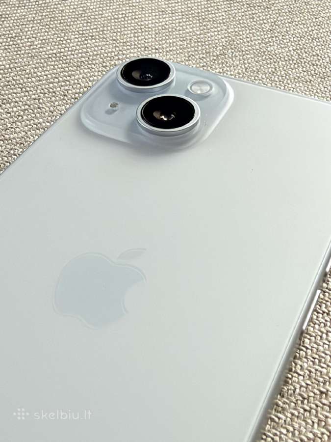 iPhone 15 128 GB blue - nuotraukos Nr. 5