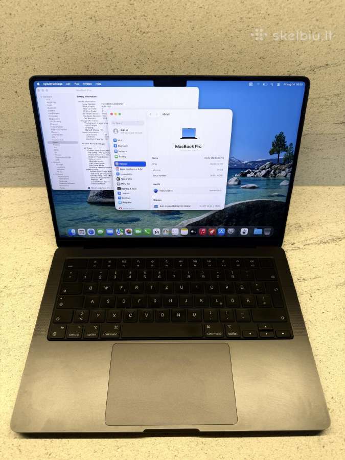 MacBook Pro 14 M4 Pro - nuotraukos Nr. 2