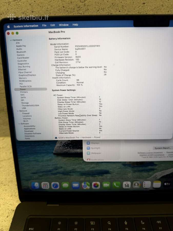MacBook Pro 14 M4 Pro - nuotraukos Nr. 5